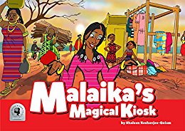 Cover of book, Malaika's Magical Kiosk